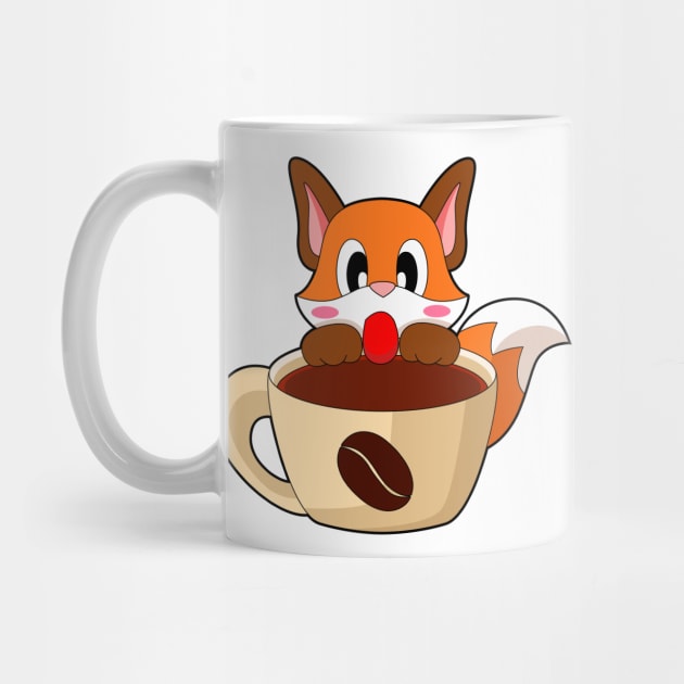 Fox Coffee Cup by Markus Schnabel